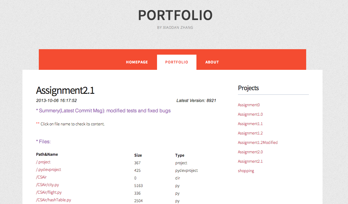 portfolio